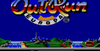OutRun Europa Sega Master System Screenshot
