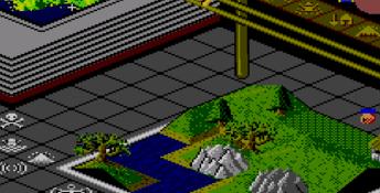 Populous Sega Master System Screenshot