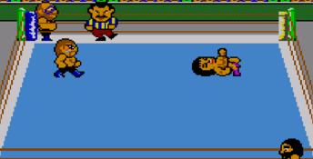 Pro Wrestling Sega Master System Screenshot