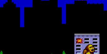 Rampage Sega Master System Screenshot