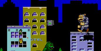 Rampage Sega Master System Screenshot