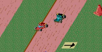 R.C. Grand Prix Sega Master System Screenshot