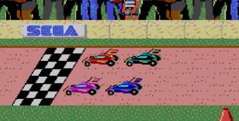 R.C. Grand Prix Sega Master System Screenshot