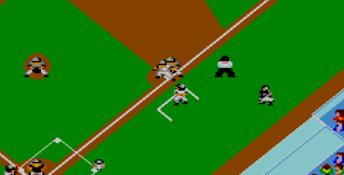 Reggie Jackson Baseball Sega Master System Screenshot