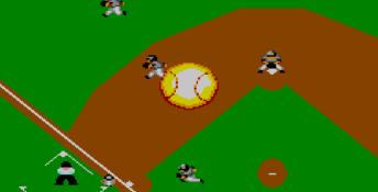 Reggie Jackson Baseball Sega Master System Screenshot