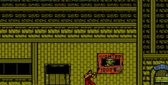 Running Battle Sega Master System Screenshot