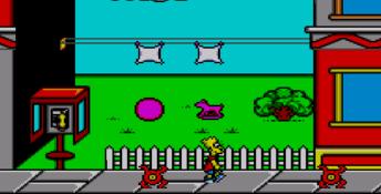 The Simpsons: Bart vs. the Space Mutants Sega Master System Screenshot