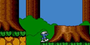 The Smurfs Sega Master System Screenshot