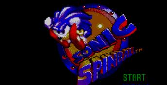 Sonic Spinball Sega Master System Screenshot