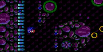 Sonic Spinball Sega Master System Screenshot