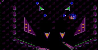 Sonic Spinball Sega Master System Screenshot