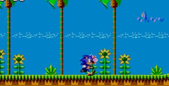 Sonic The Hedgehog Sega Master System Screenshot