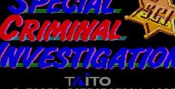 Special Criminal Investigation Sega Master System Screenshot