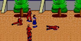 Sukeban Deka II: Shoujo Tekkamen Densetsu Sega Master System Screenshot