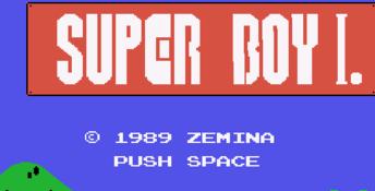 Super Boy 1 Sega Master System Screenshot