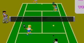 Super Tennis Sega Master System Screenshot