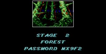 Wolf Child Sega Master System Screenshot