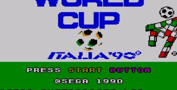 World Cup Italia '90 Sega Master System Screenshot