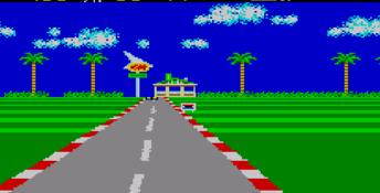 World Grand Prix Sega Master System Screenshot