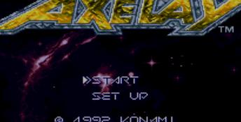 Axelay SNES Screenshot