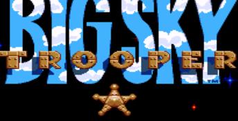 Big Sky Trooper SNES Screenshot