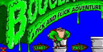 Boogerman: A Pick and Flick Adventure SNES Screenshot