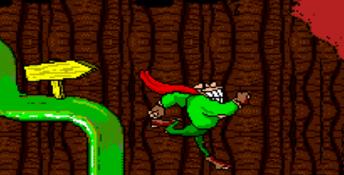 Boogerman: A Pick and Flick Adventure SNES Screenshot