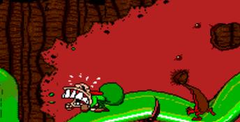Boogerman: A Pick and Flick Adventure SNES Screenshot