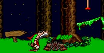Boogerman: A Pick and Flick Adventure SNES Screenshot