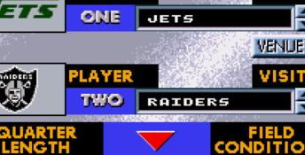 Capcom's MVP Football SNES Screenshot