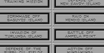 Carrier Aces SNES Screenshot