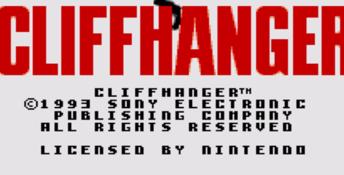 Cliffhanger SNES Screenshot