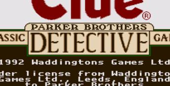 Clue SNES Screenshot