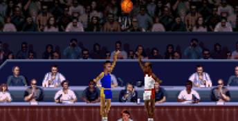 College Slam Basketball SNES Screenshot