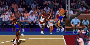 College Slam Basketball SNES Screenshot