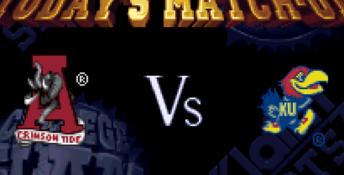 College Slam Basketball SNES Screenshot