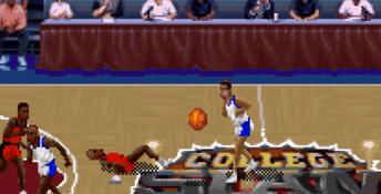 College Slam Basketball SNES Screenshot