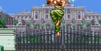 Fighter's History SNES Screenshot