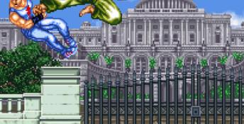 Fighter's History SNES Screenshot