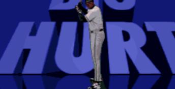 Frank Thomas' Big Hurt Baseball SNES Screenshot