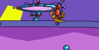 Frantic Flea SNES Screenshot