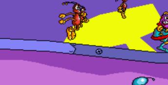 Frantic Flea SNES Screenshot