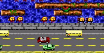 Frogger SNES Screenshot