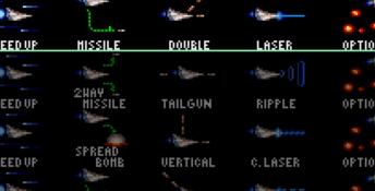 Gradius III SNES Screenshot