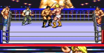 HammerLock Wrestling SNES Screenshot