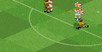 Head-On Soccer SNES Screenshot