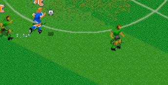 Head-On Soccer SNES Screenshot
