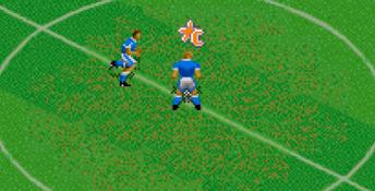 Head-On Soccer SNES Screenshot