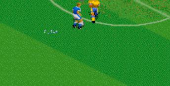 Head-On Soccer SNES Screenshot