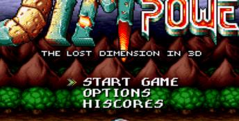 Jim Power: The Lost Dimension in 3D SNES Screenshot